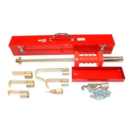 S And H Industries Keysco Tool Box, Steel, 4"W x 4"D x 27"H 77081